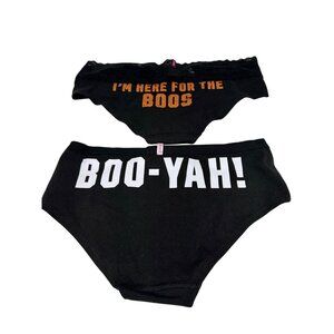NWT PINK Victoria’s Secret Women’s Hipster | 2-Pack XS Extra Low Rise Halloween